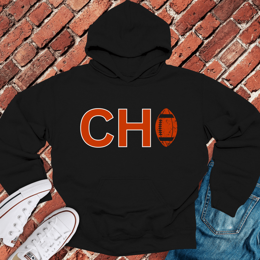 CHI Football Hoodie - Black