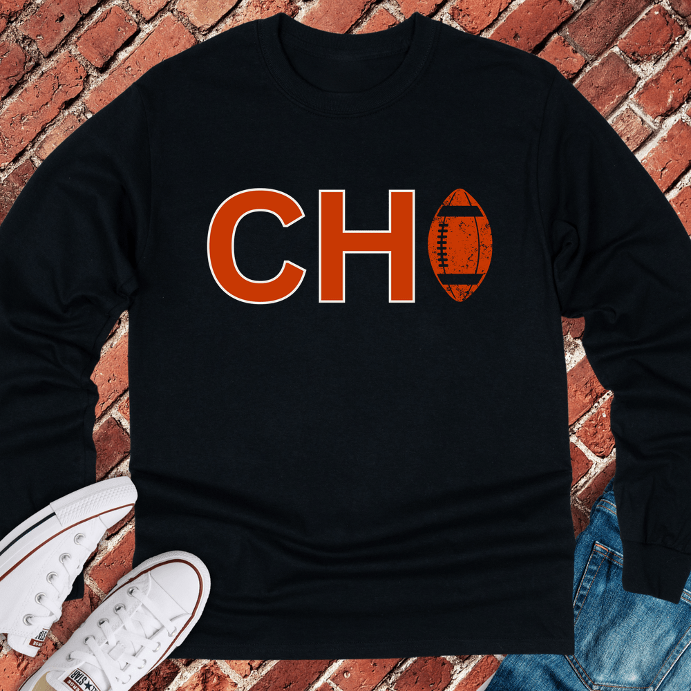 CHI Football Long Sleeve - Black