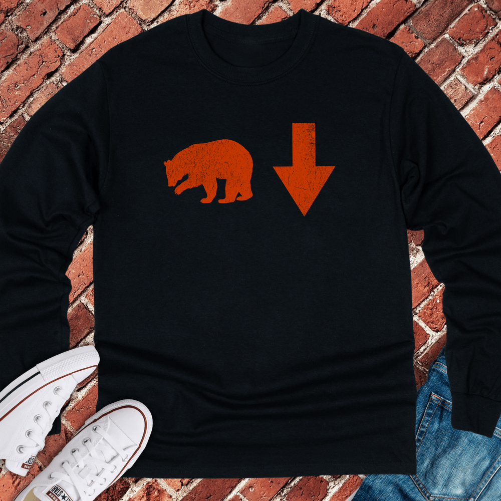 Bear Down Long Sleeve - Black