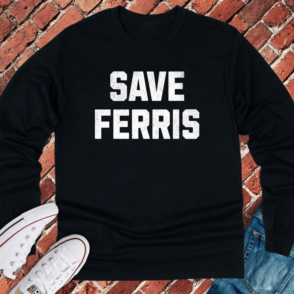Save Ferris Long Sleeve - Black