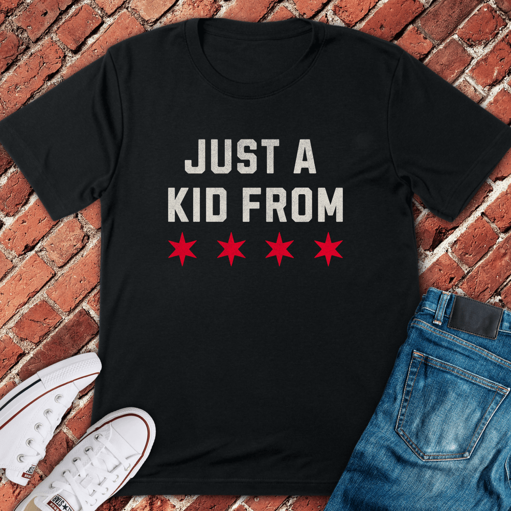 Just A Kid T-Shirt - Black