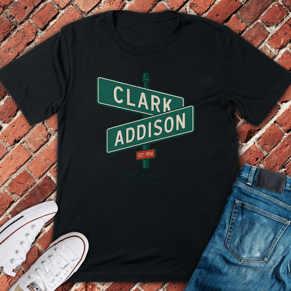 Clark And Addison T-Shirt - Black