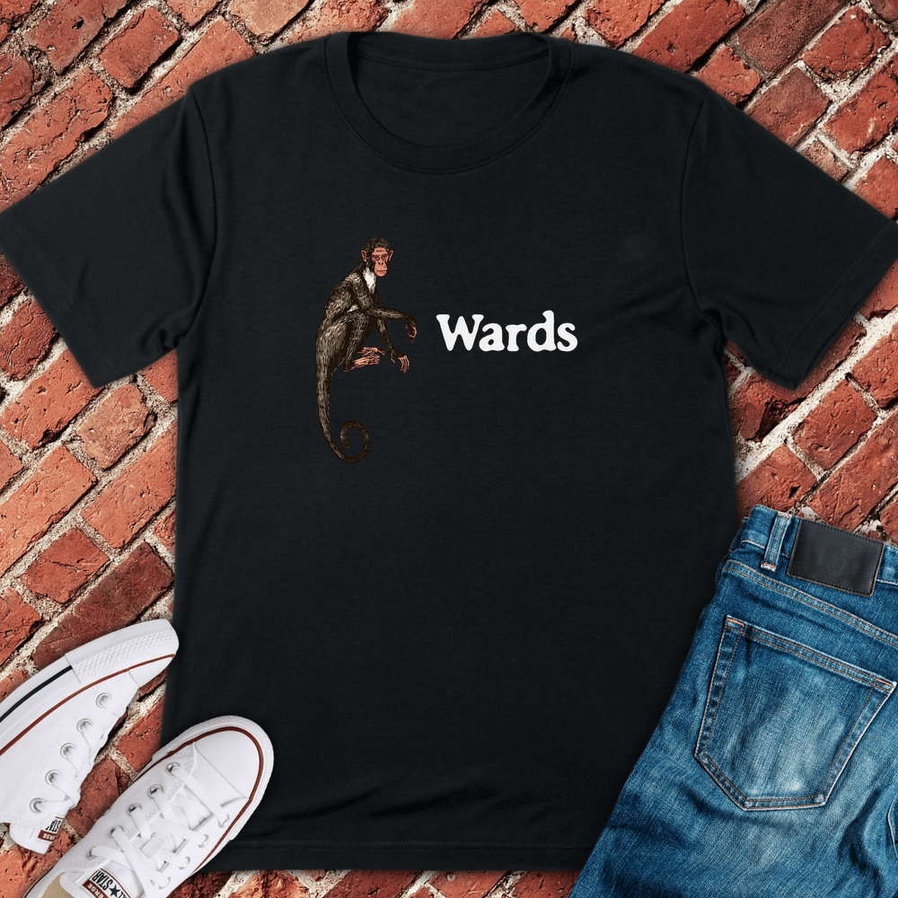 Wards Throwback T-Shirt - Black