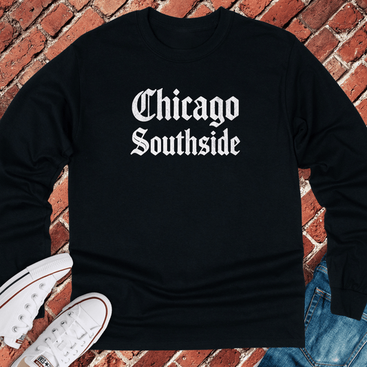 Southside Script Long Sleeve - Black