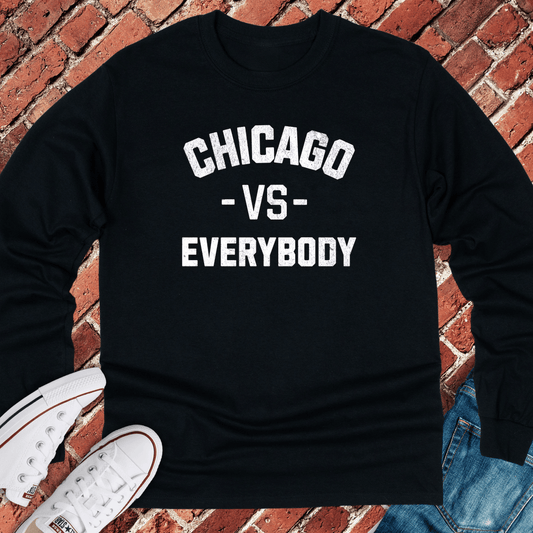Chicago Vs Everybody Long Sleeve - Black