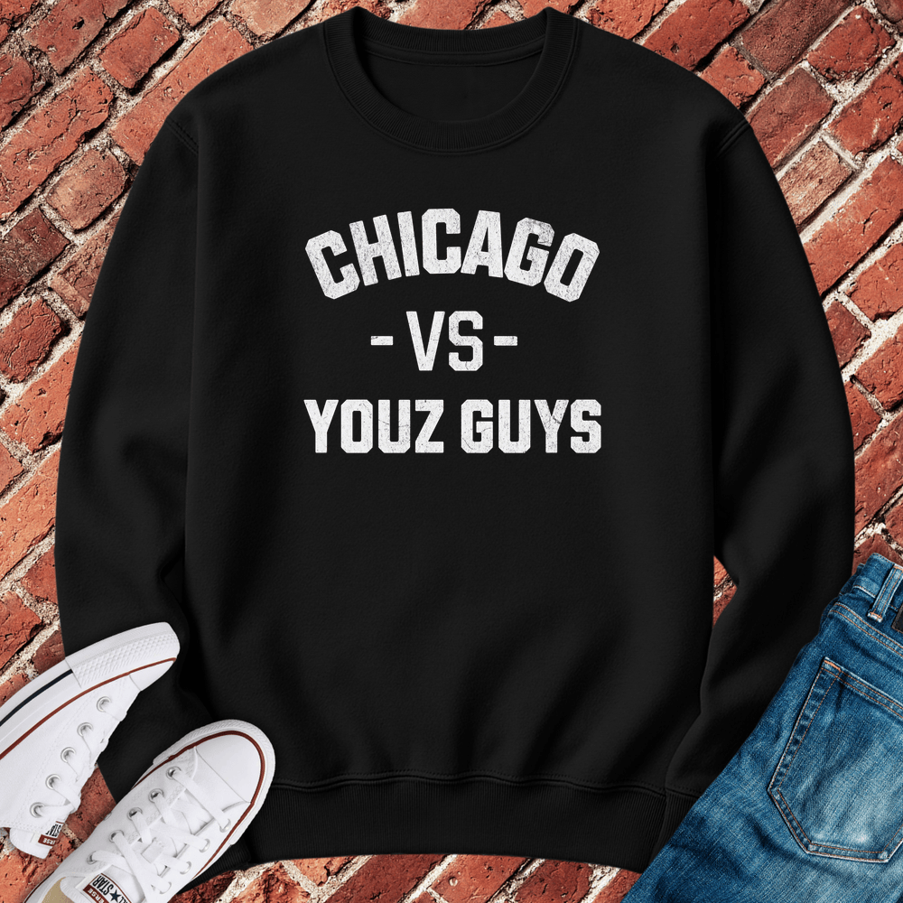 Chicago Vs Youz Guys Crewneck - Black