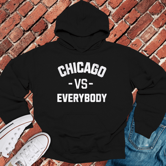 Chicago Vs Everybody Hoodie - Black