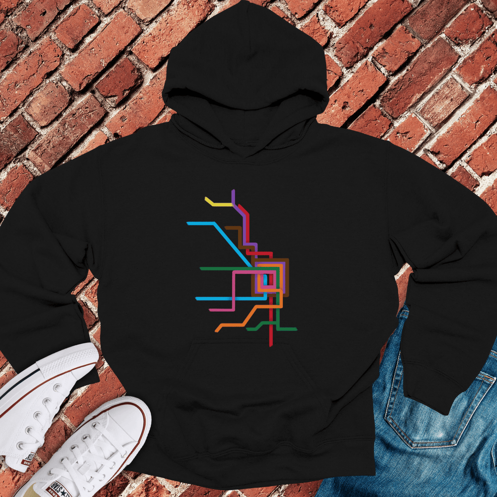 CTA Brushstrokes Hoodie - Black