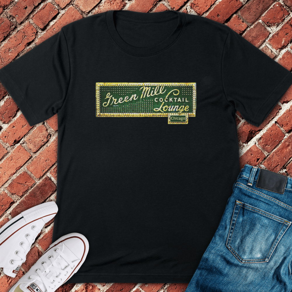 Green Mill T-Shirt - Black
