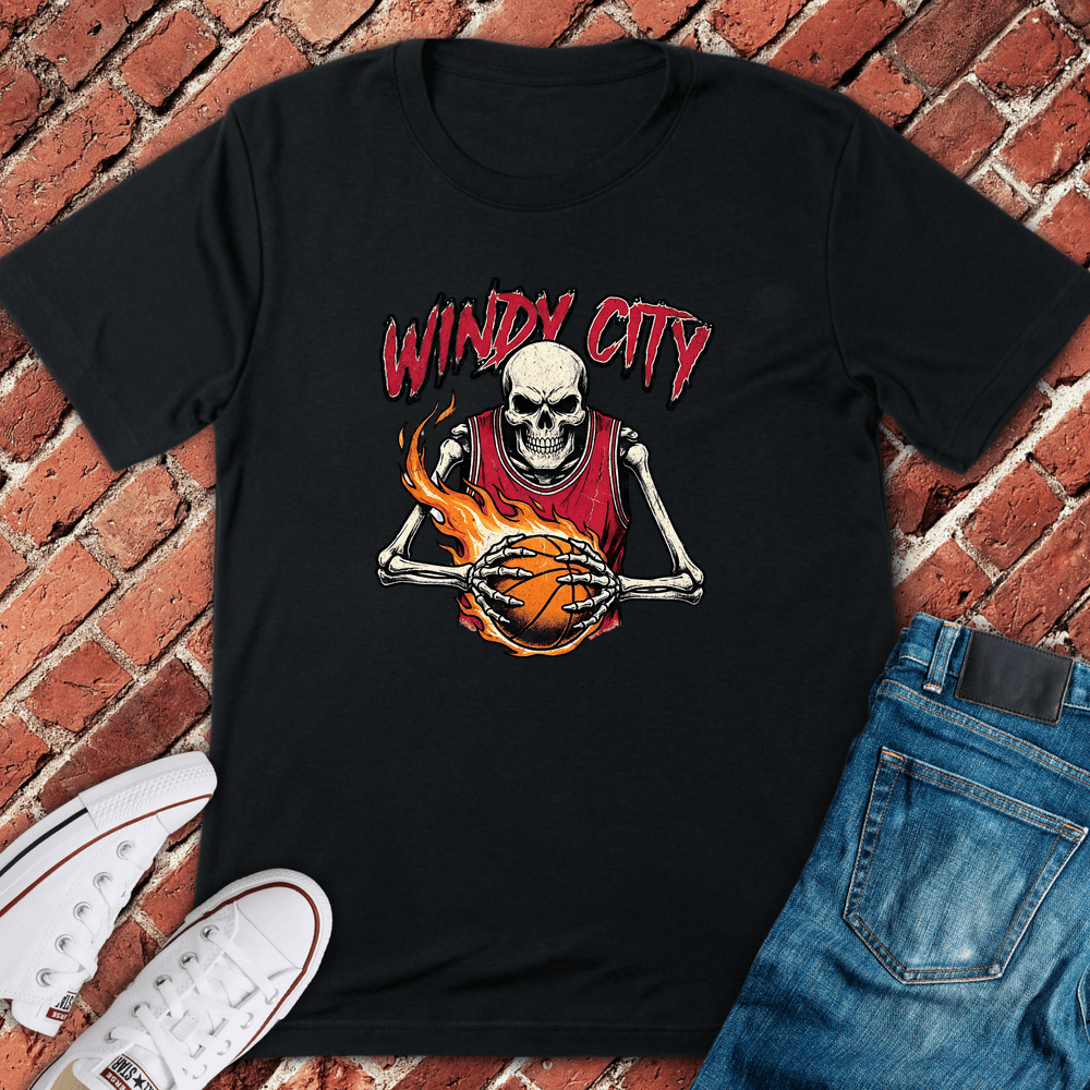 Windy City Hoops T-Shirt - Black