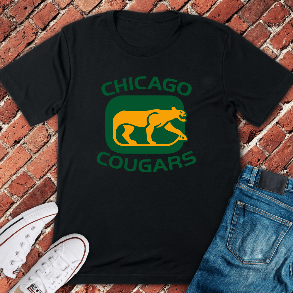 Chicago Cougars T-Shirt - Black