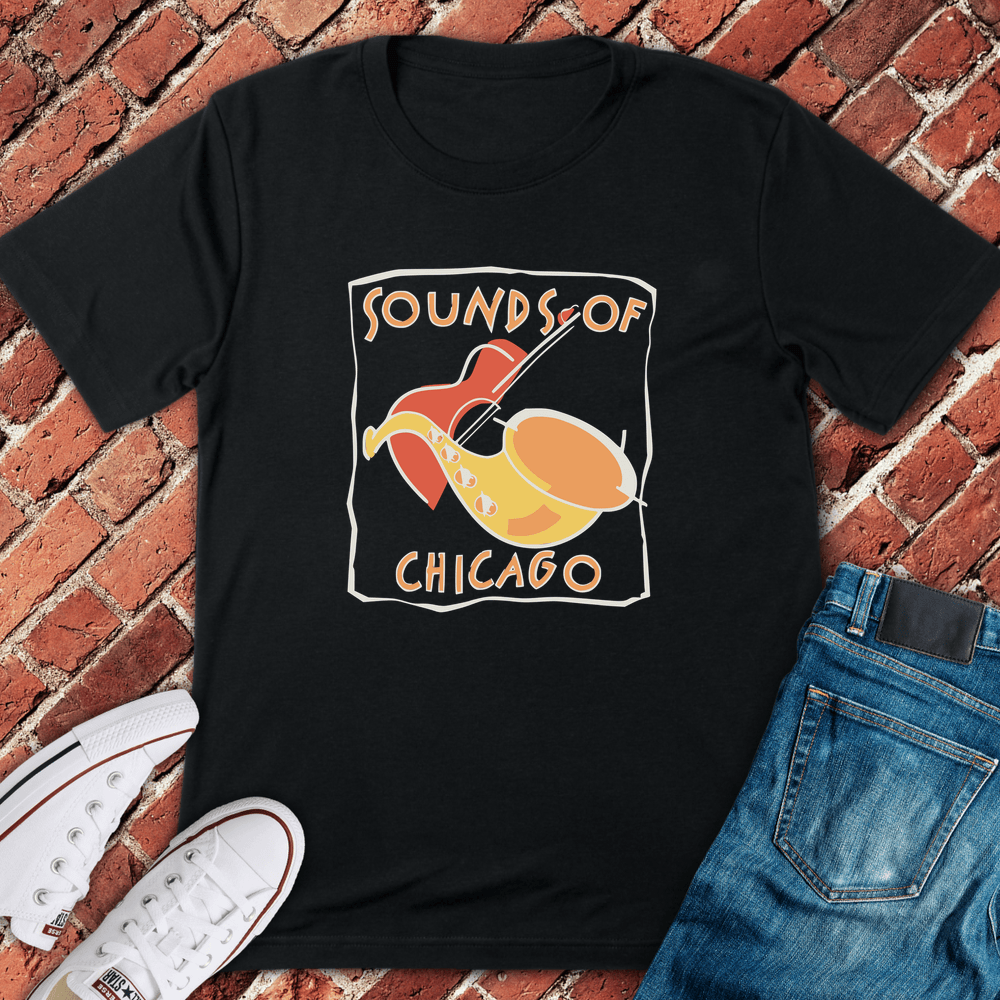 Sounds of Chicago T-Shirt - Black