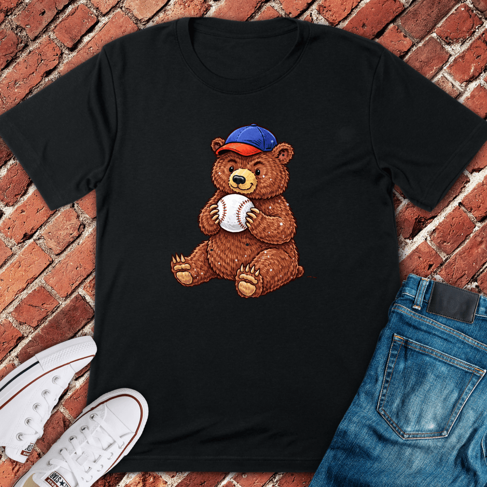 Baseball Cub T-Shirt - Black