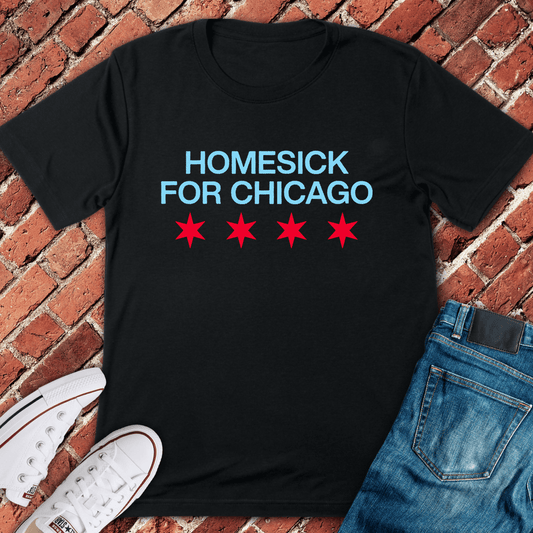 Homesick Chicago T-Shirt - Black