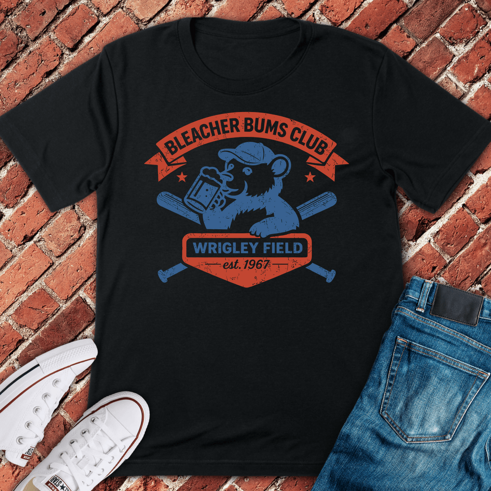 Bleacher Bums T-Shirt - Black
