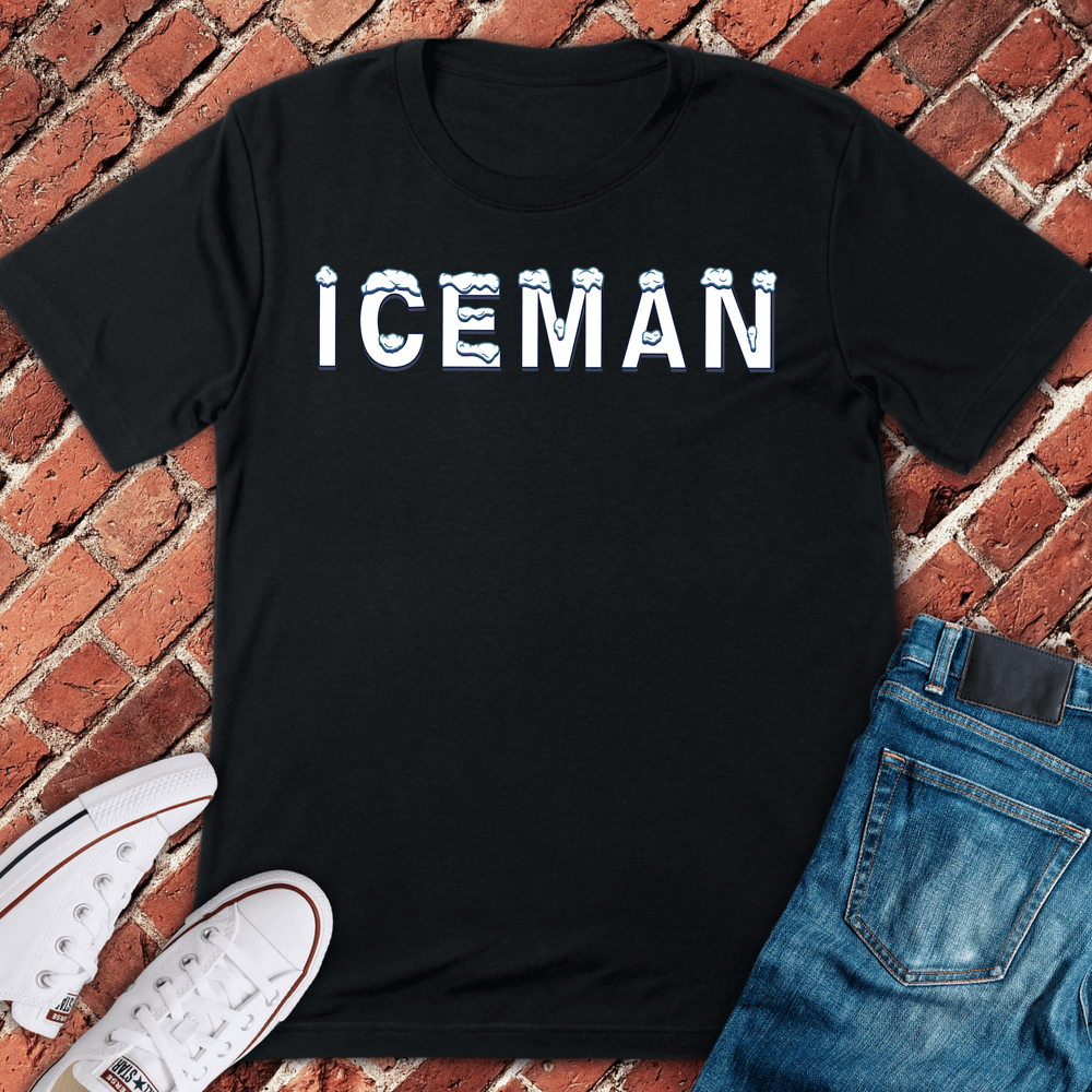 Icy Iceman T-Shirt - Black