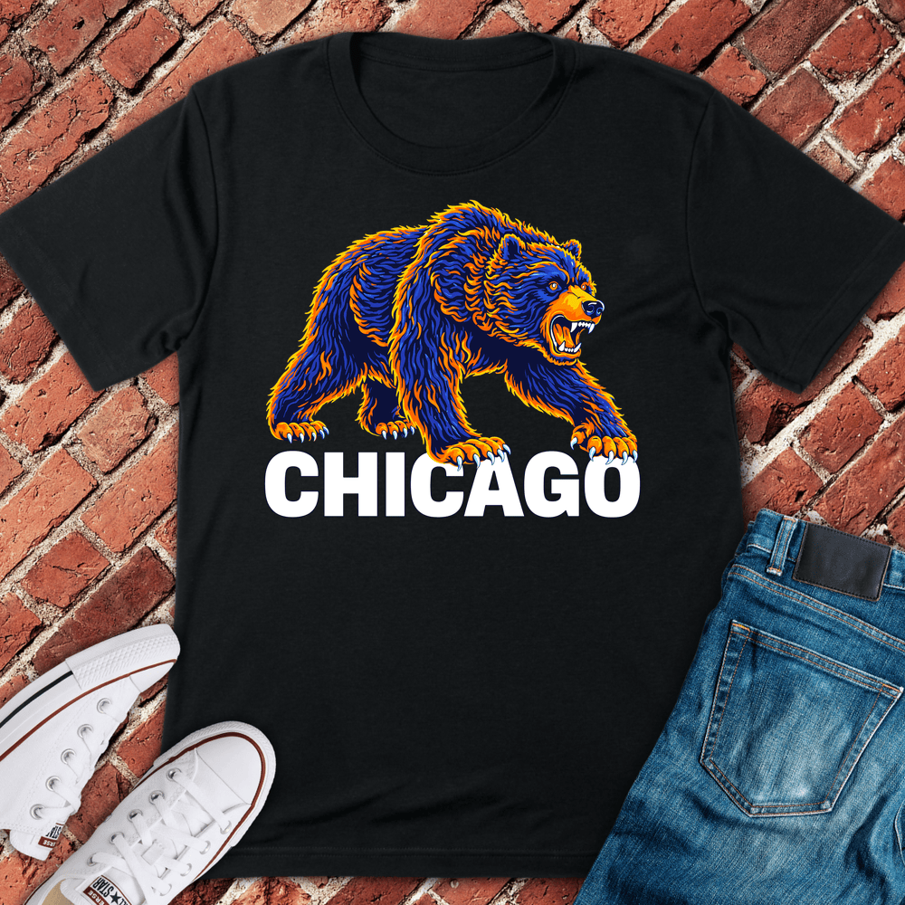Chicago Grizzly T-Shirt - Black