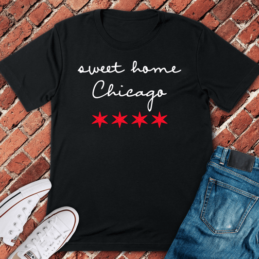 Sweet Home Chicago T-Shirt - Black