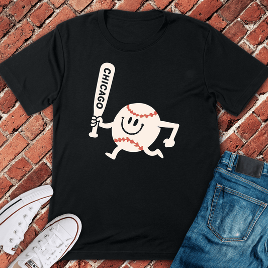 Chicago Slugger T-Shirt - Black