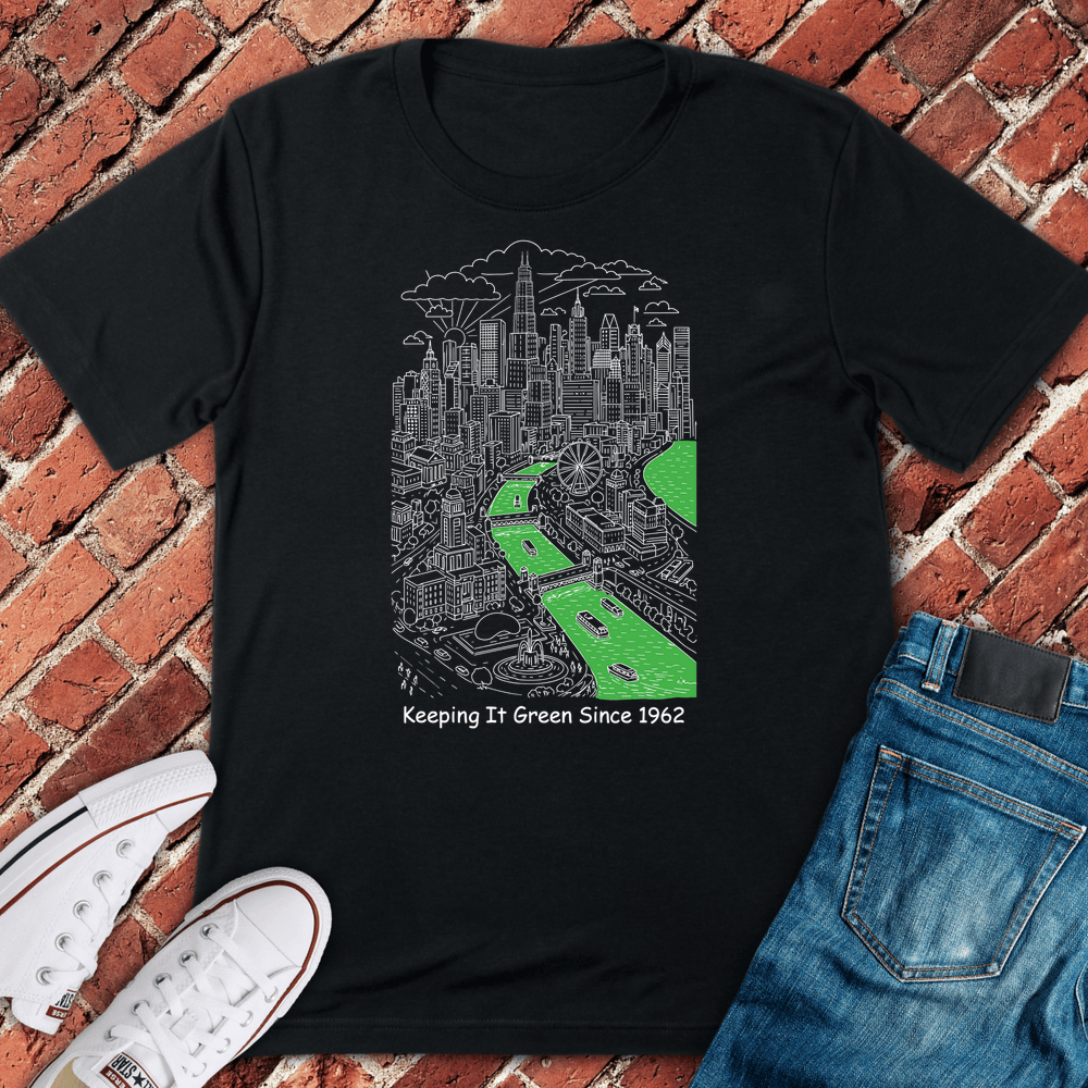 Keeping It Green T-Shirt - Black