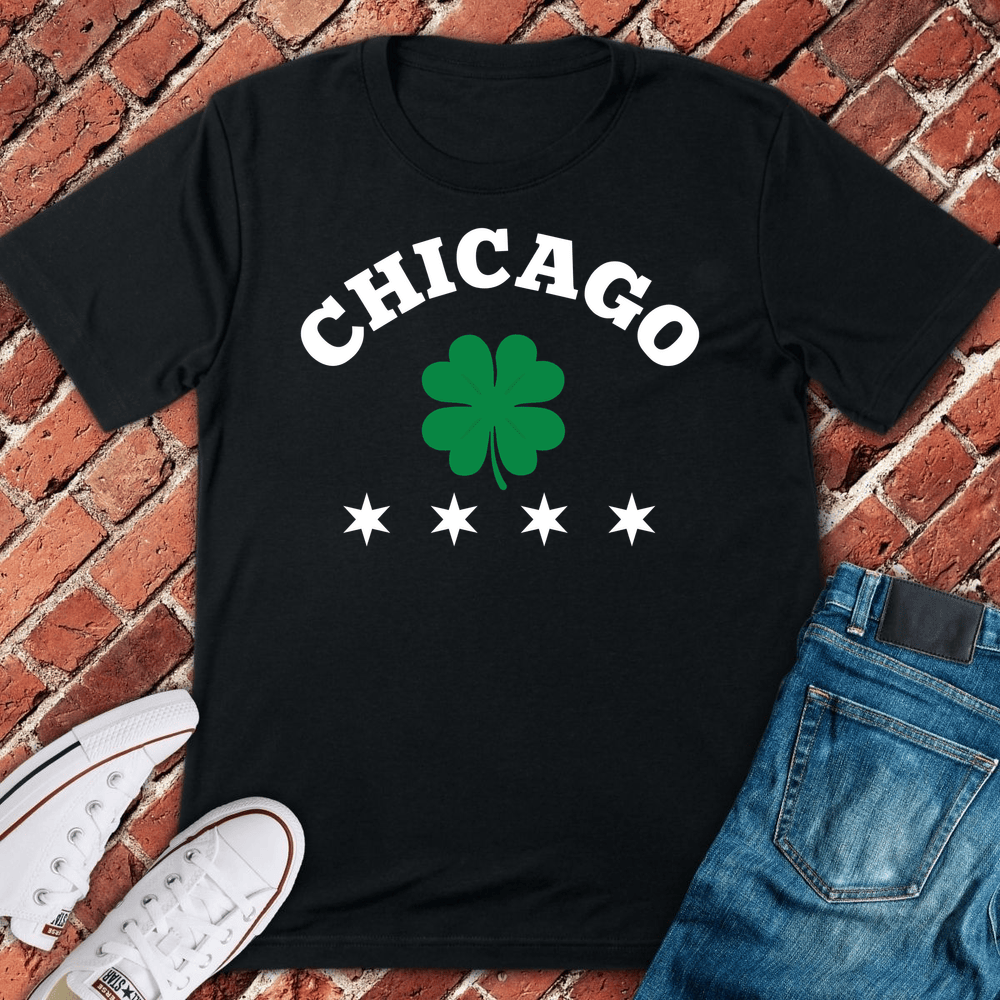 Chicago Clover Pride T-Shirt - Black
