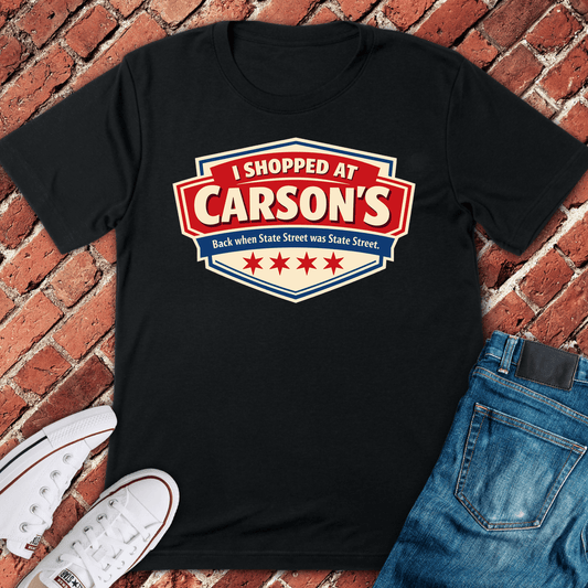 Carsons State St T-Shirt - Black