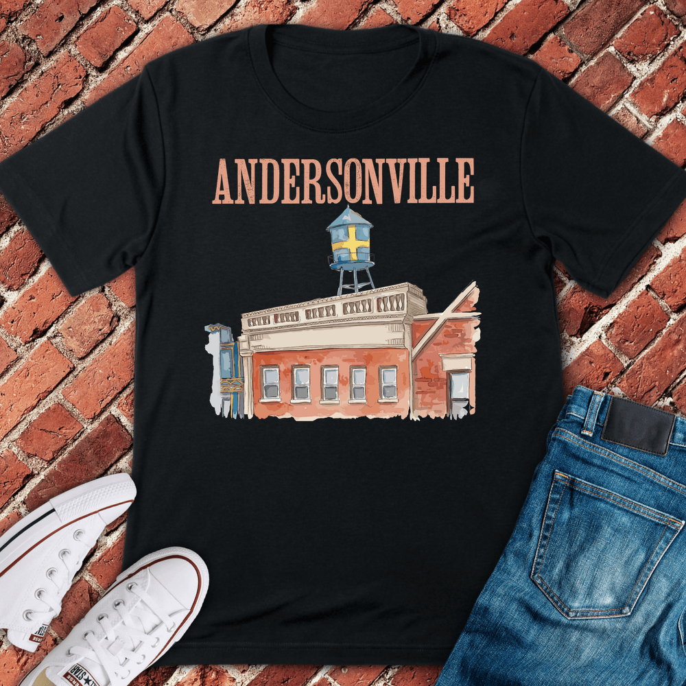 Anderson Tank T-Shirt - Black