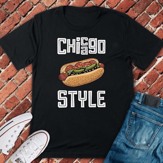 Chi Style Dog T-Shirt - Black
