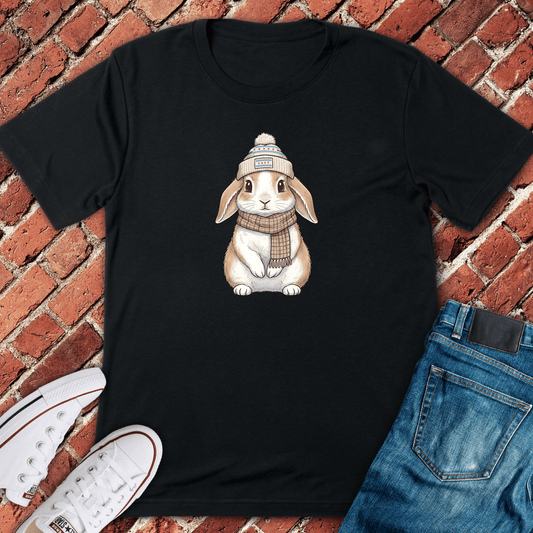 Chicago Cozy Bunny T-Shirt - Black