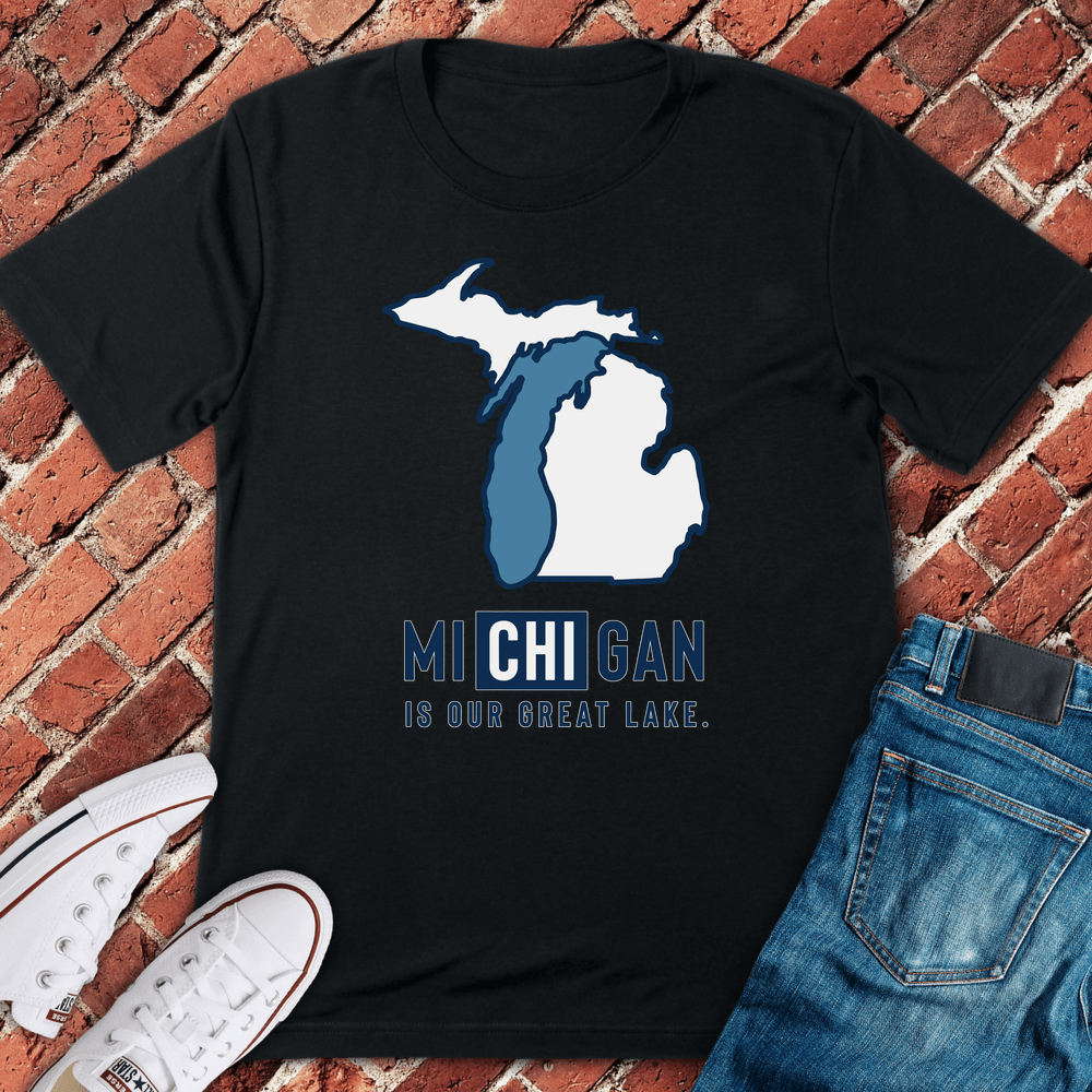 Great Lake State T-Shirt - Black