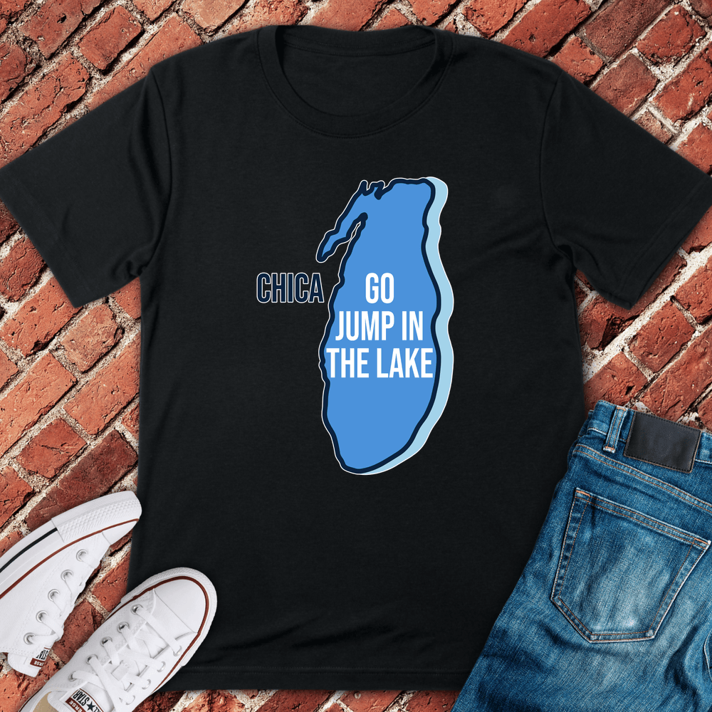 Jump In The Lake T-Shirt - Black