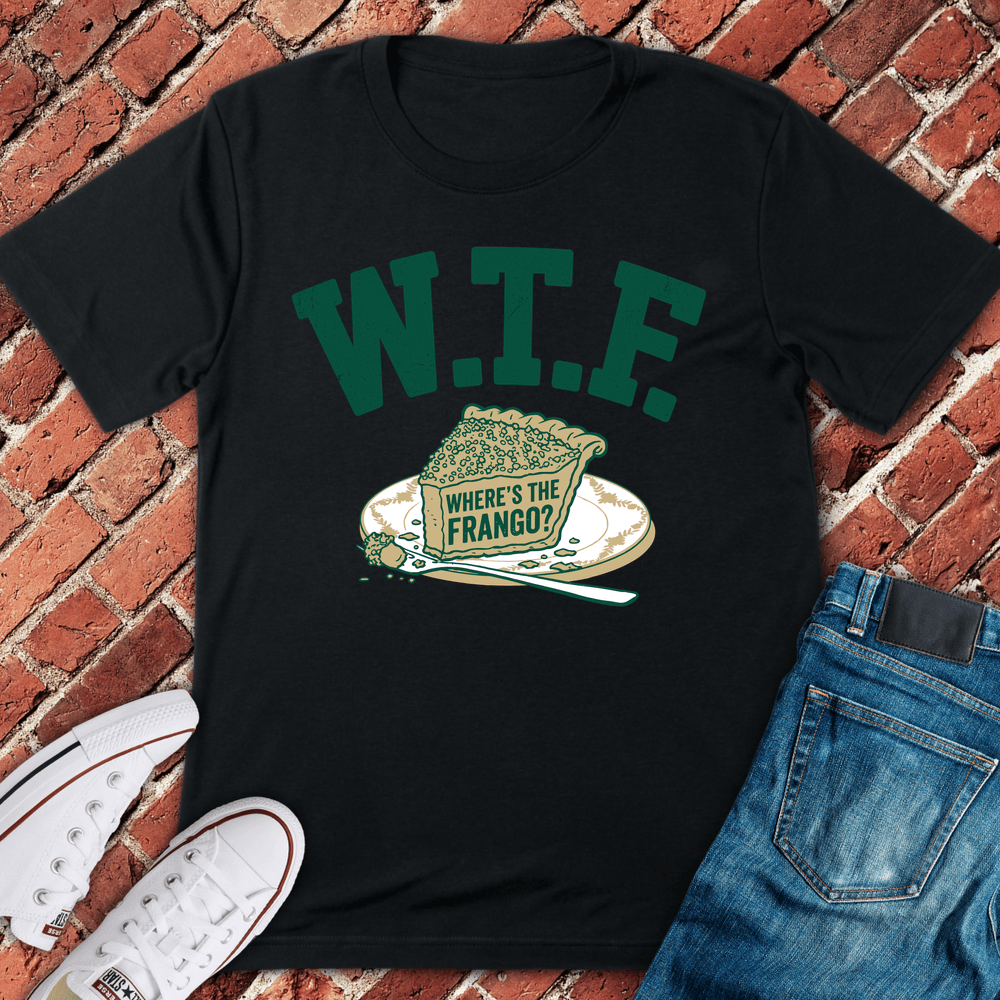 Wtf Frango Pie T-Shirt - Black