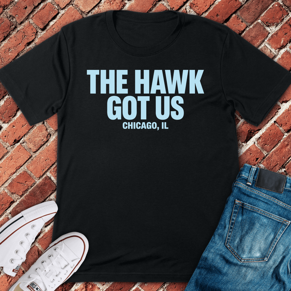 Hawk Got Us T-Shirt - Black