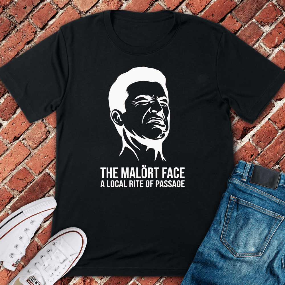 Malort Rite Face T-Shirt - Black