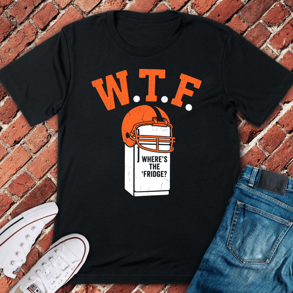 Wtf Fridge Hunt T-Shirt - Black