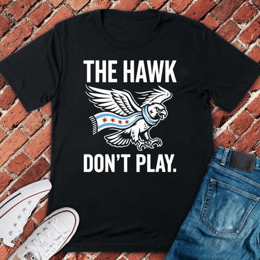 Windy City Hawk T-Shirt - Black