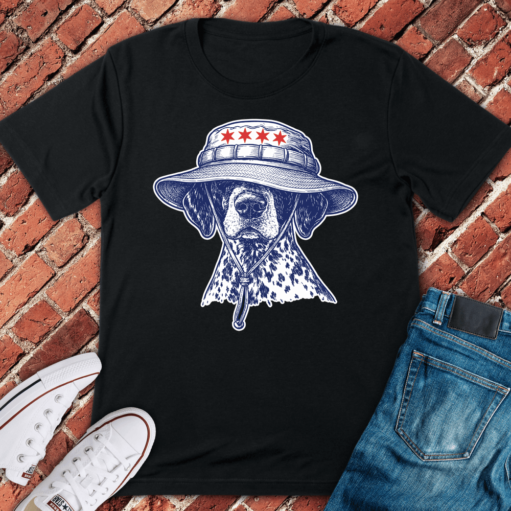 Chi Bucket Hat Pup T-Shirt - Black