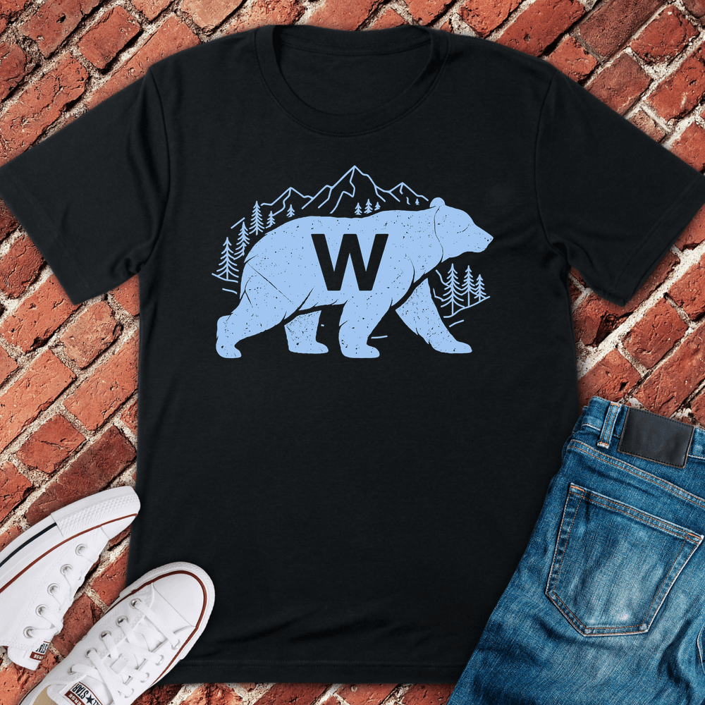 Wilderness Bear W T-Shirt - Black