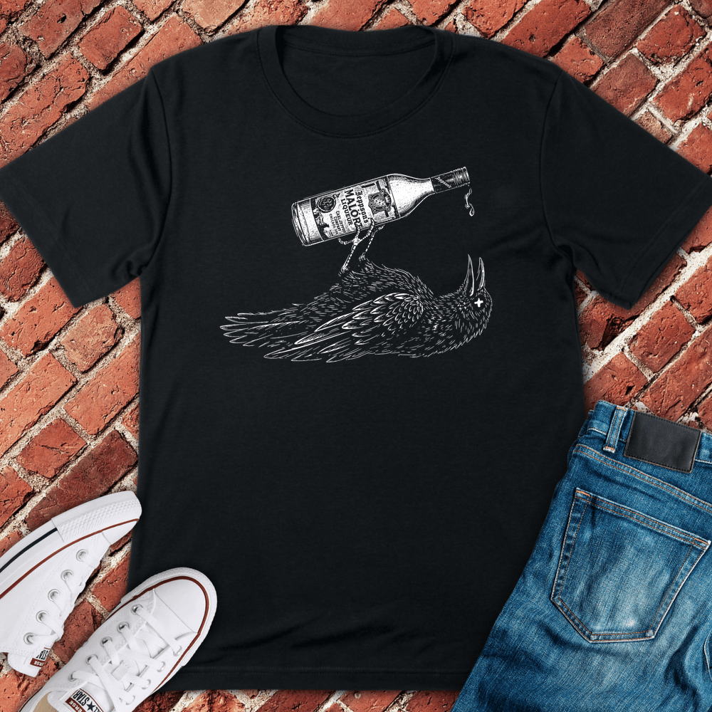 Malort Crow Rite T-Shirt - Black