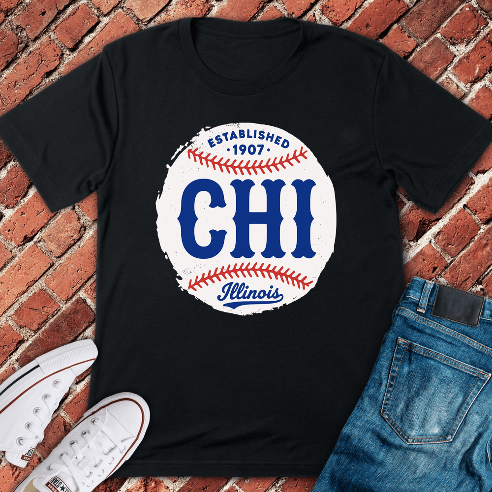 Chicago Established 1907 T-Shirt - Black
