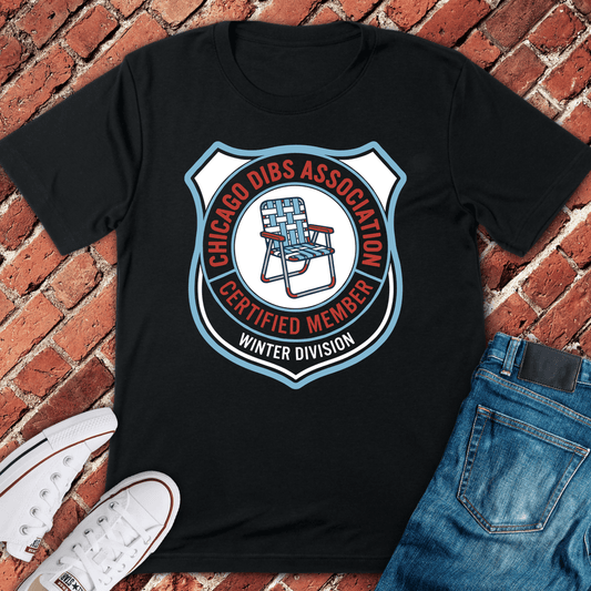 Chicago Dibs Club T-Shirt - Black