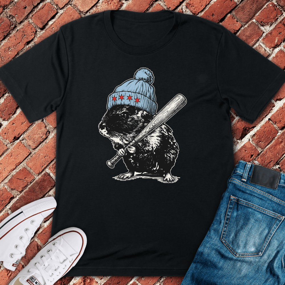 Chi Hog Slugger T-Shirt - Black