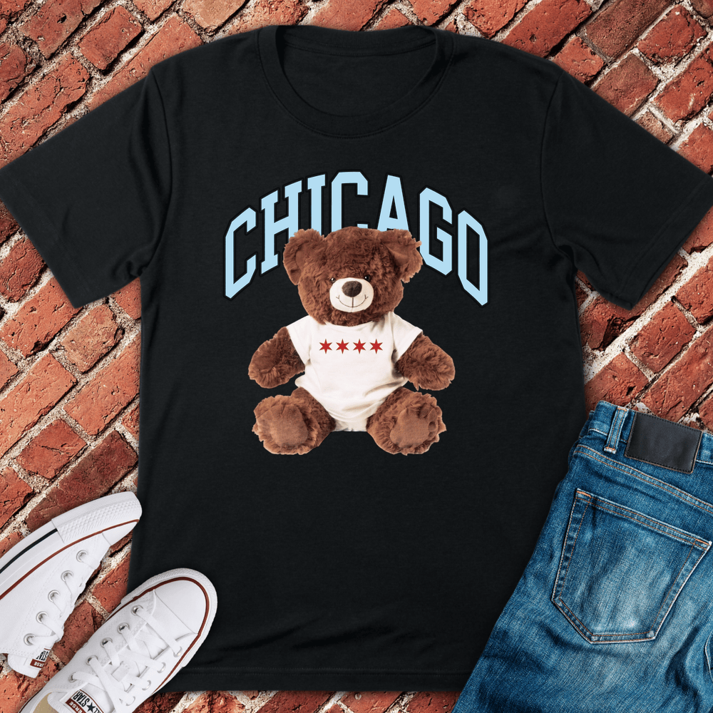 Chicago Teddy Pride T-Shirt - Black