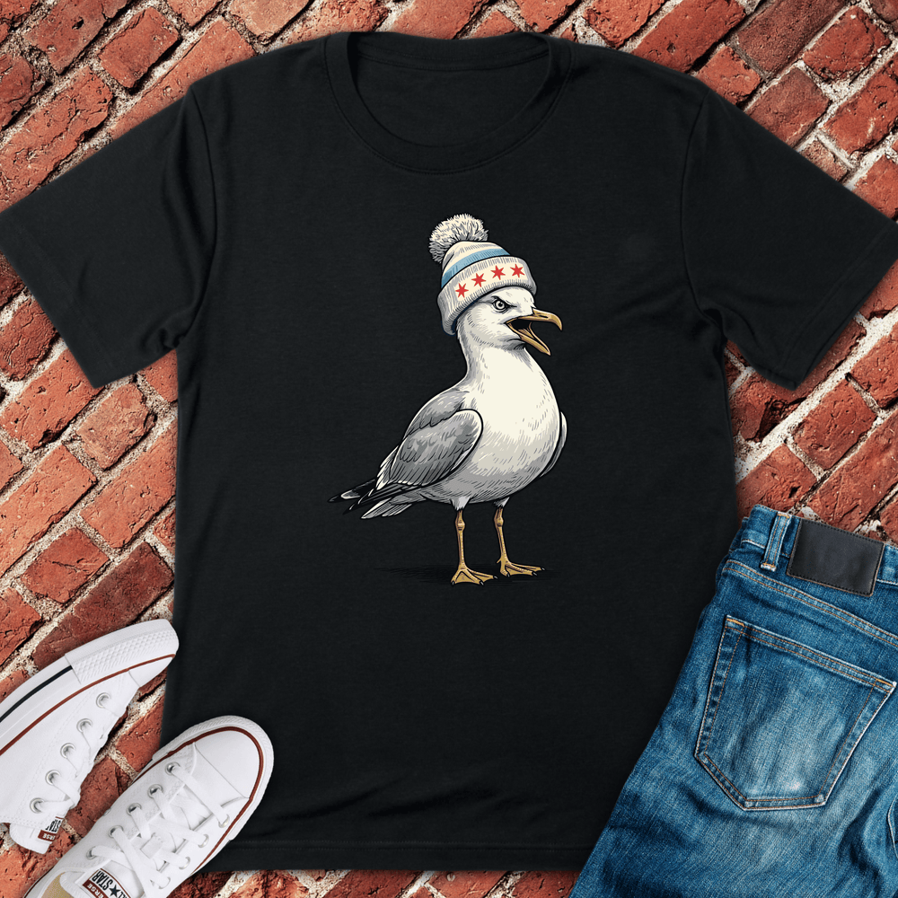 Chicago Gull Patrol T-Shirt - Black