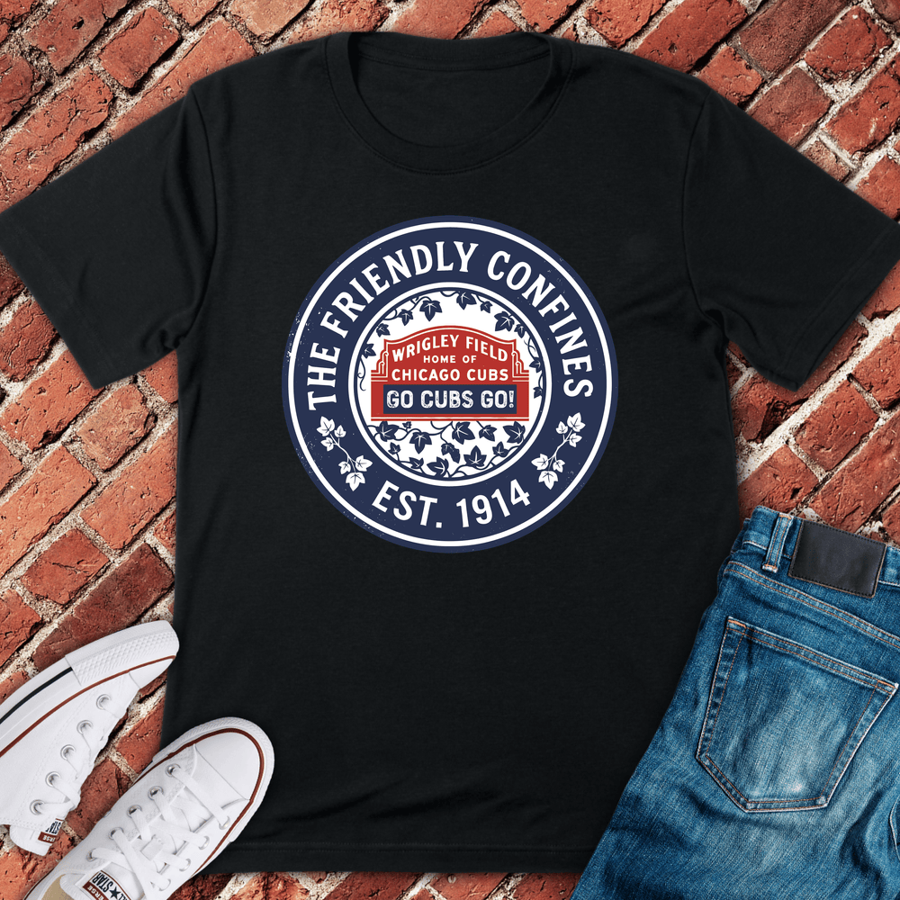 Friendly Confines T-Shirt - Black