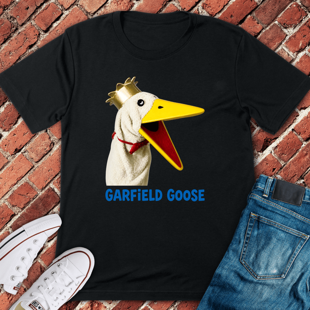 Goose Crown T-Shirt - Black