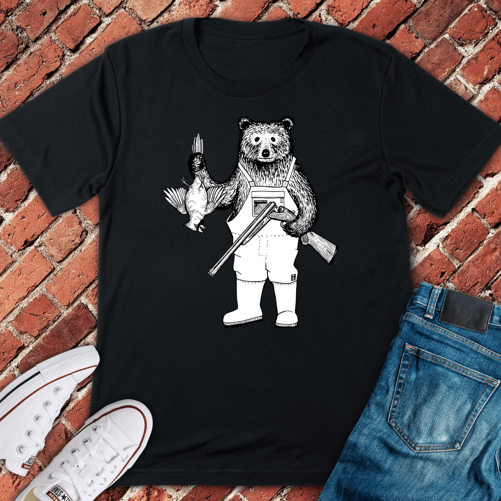 Camp Bear T-Shirt - Black
