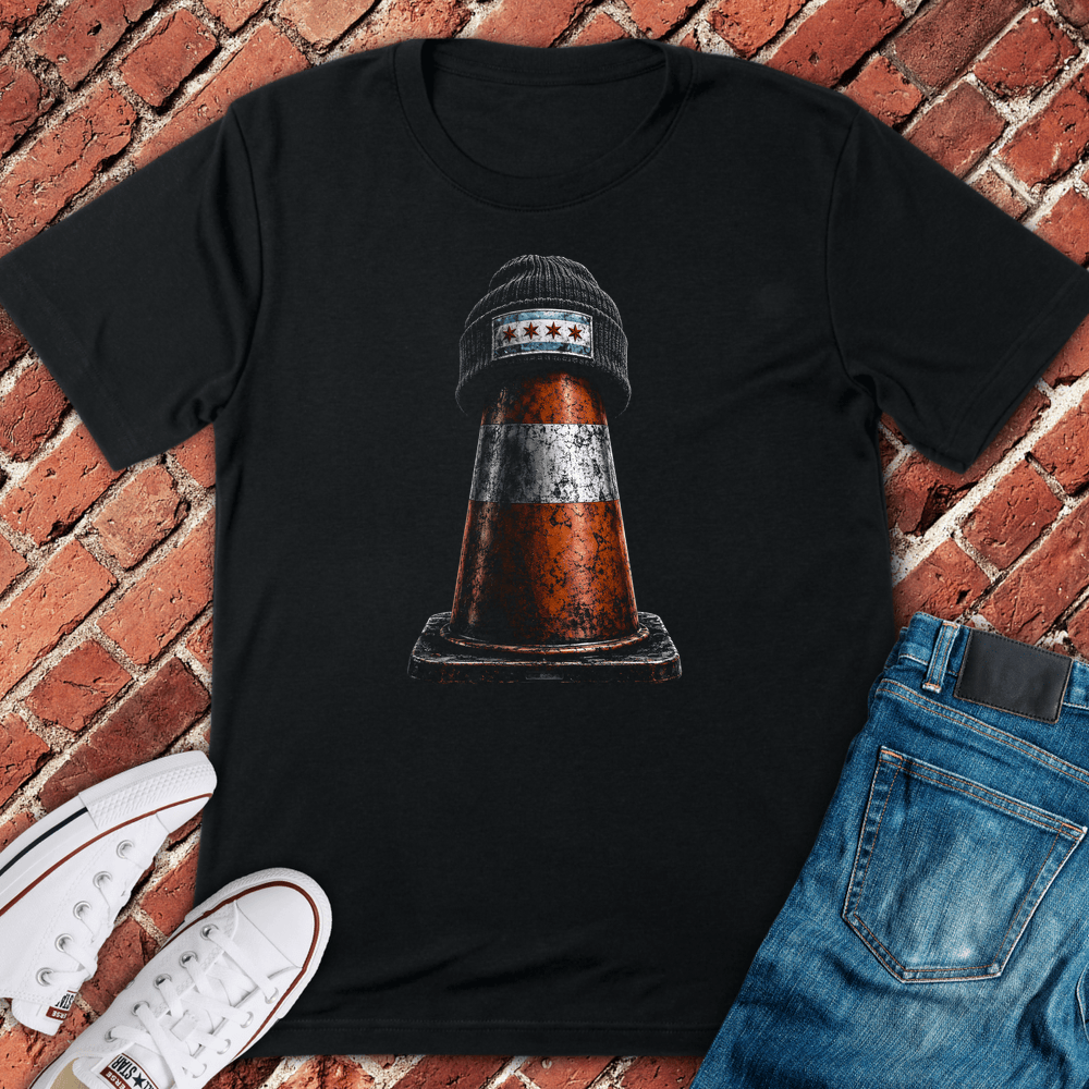 Beanie Barrel T-Shirt - Black