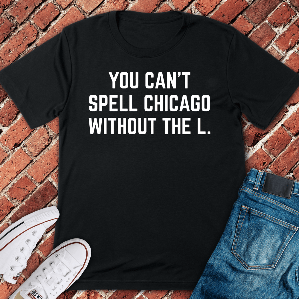 Spell Chicago T-Shirt - Black