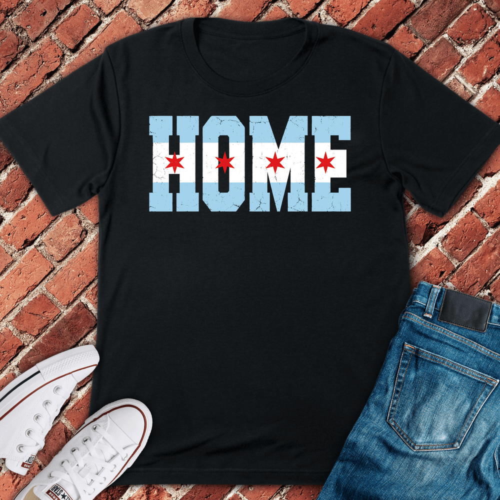 Chicago Home T Shirt - Black